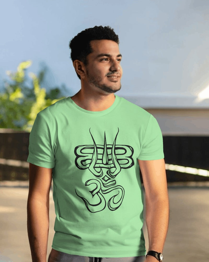 Aum Tilak Mahadev Shivji Theme T-Shirt