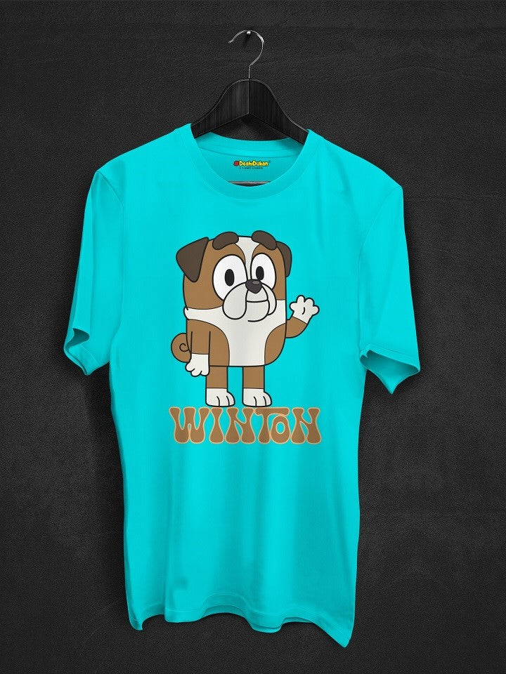 Winton Bluey Cartoon T-shirt