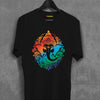 Ganesh Bold Rainbow Vector T-shirt