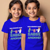 Benen Ki Jaan Bhai Pareshan Rakhi T-shirt for Brother Sister