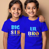 Big Sis Little Bro Rakhi T-shirt for Brother Sister