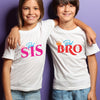 Best Bro Best Sis Rakhi T-shirt for Brother Sister