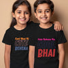 Cool Bhai Cute Behena Rakhi T-shirt For Brother Sister