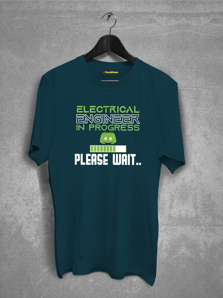 Electrical Engineer In Progress T-shirt Buy Online – DeshiDukan T