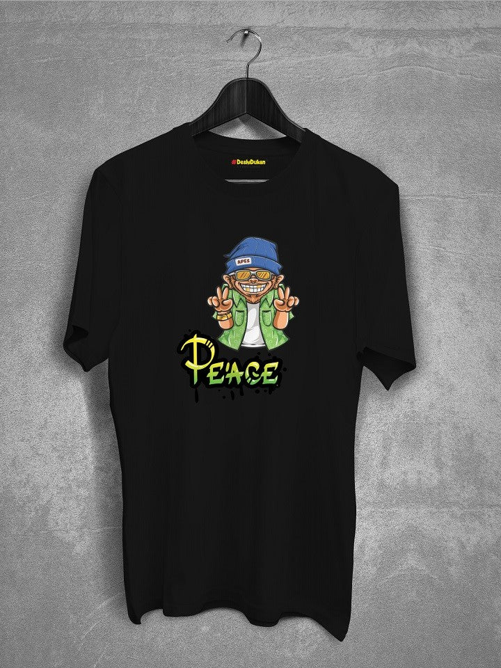 Peace graffiti t-shirt Buy Online – DeshiDukan T-shirts and