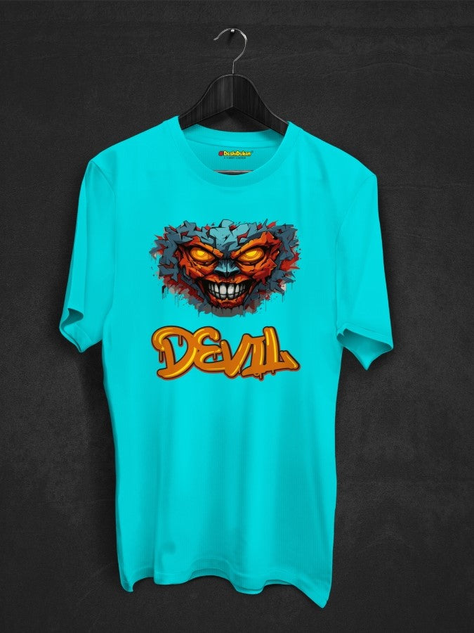 Devil graffiti t-shirt Buy Online – DeshiDukan T-shirts and