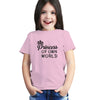 Princess of own world Girls T-shirt