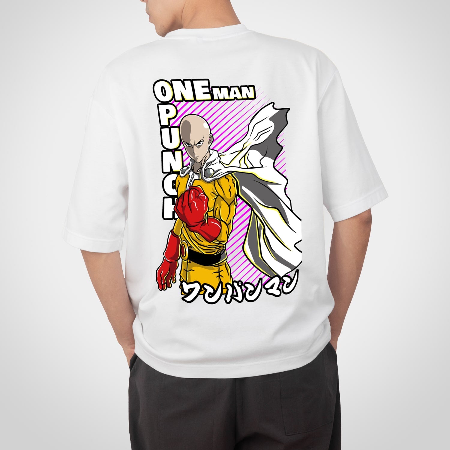 Saitama One Punch Oversized T Shirt