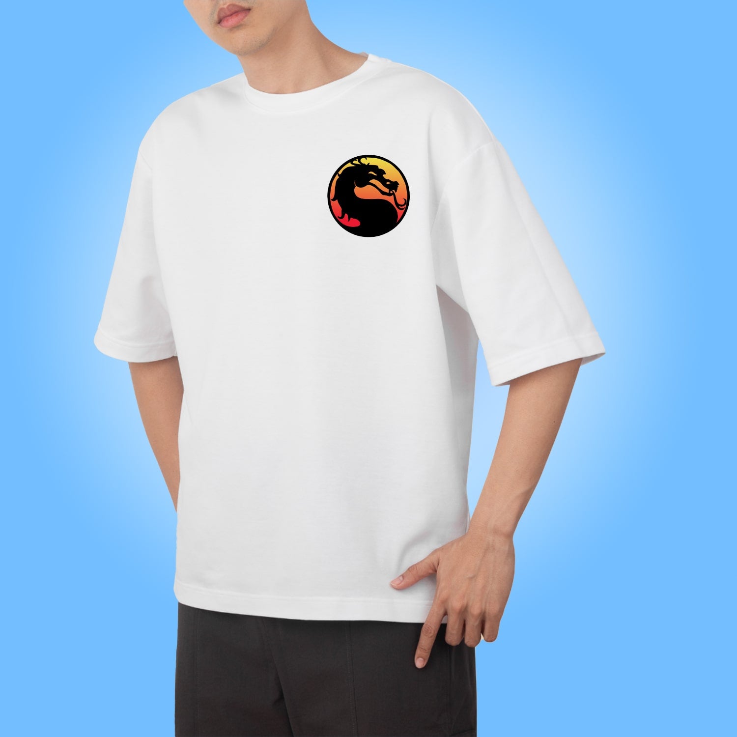 Mortal Combat - Ninja Oversized T shirt