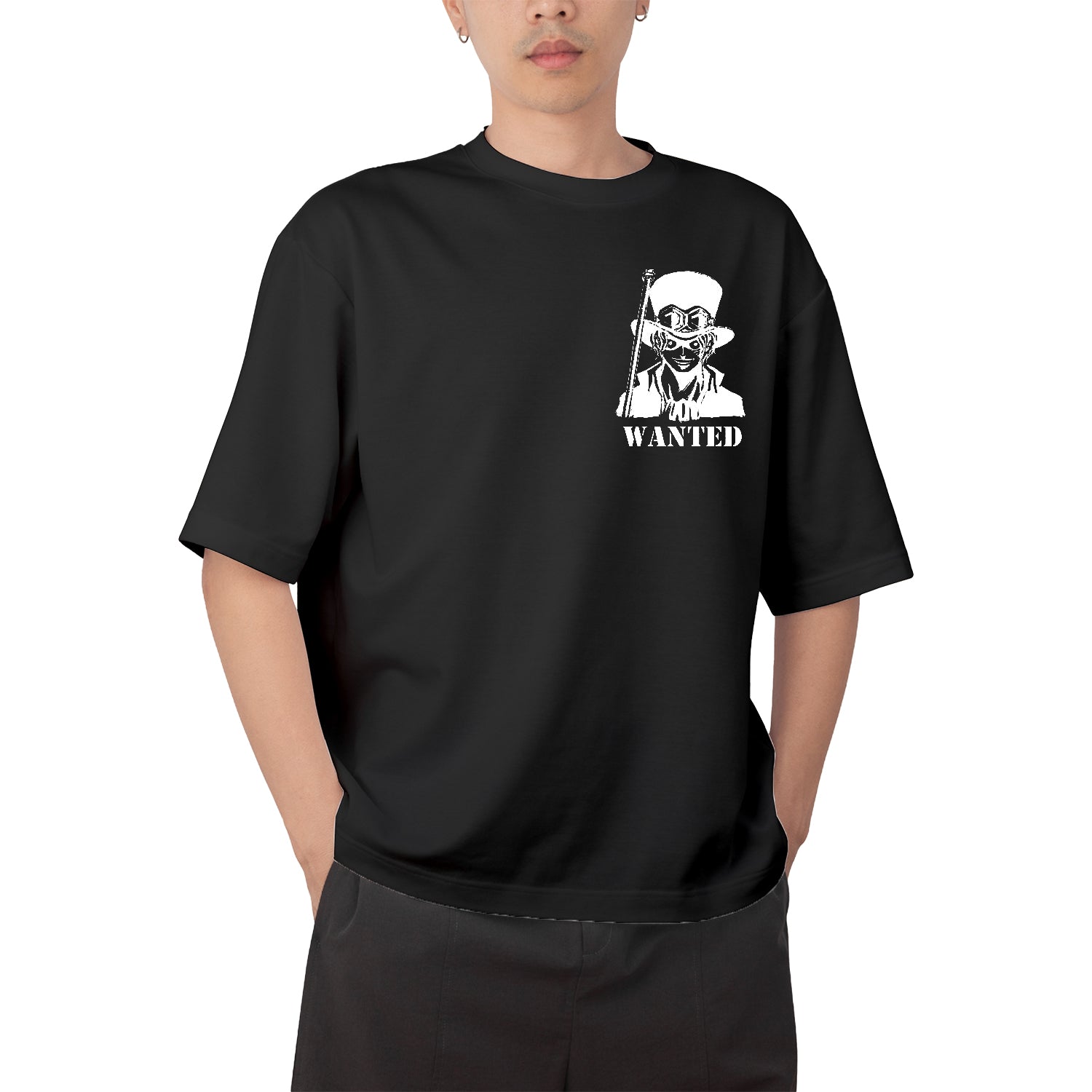 Sabo Anime Graphic Oversize T-shirt