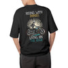 Riding With Bones Oversize T-shirt