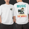Music Can Change The World Oversize T-shirt