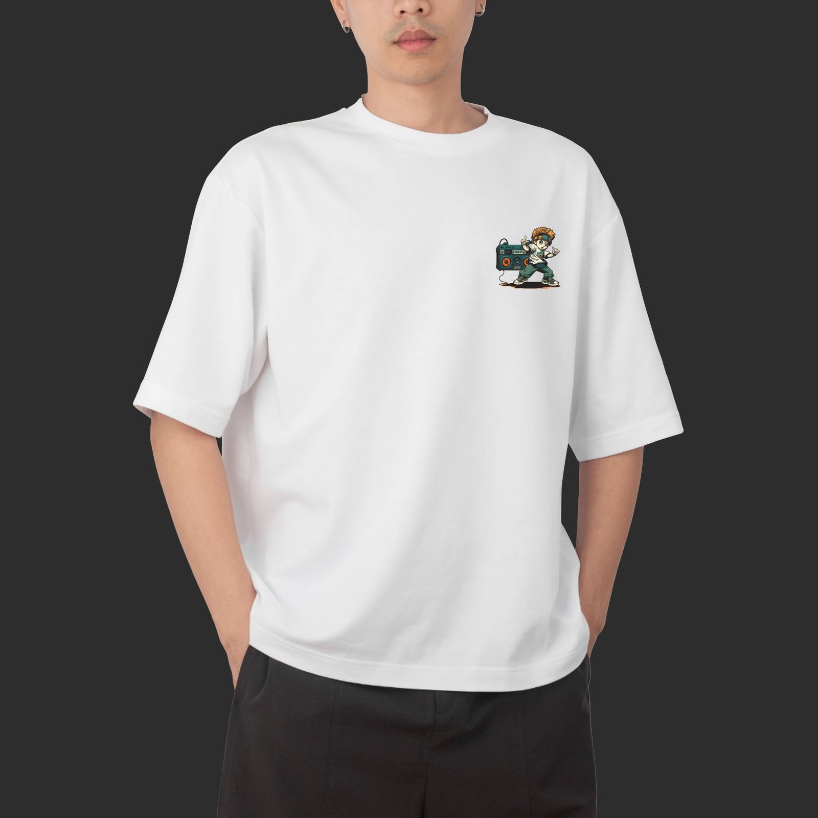 Music Can Change The World Oversize T-shirt