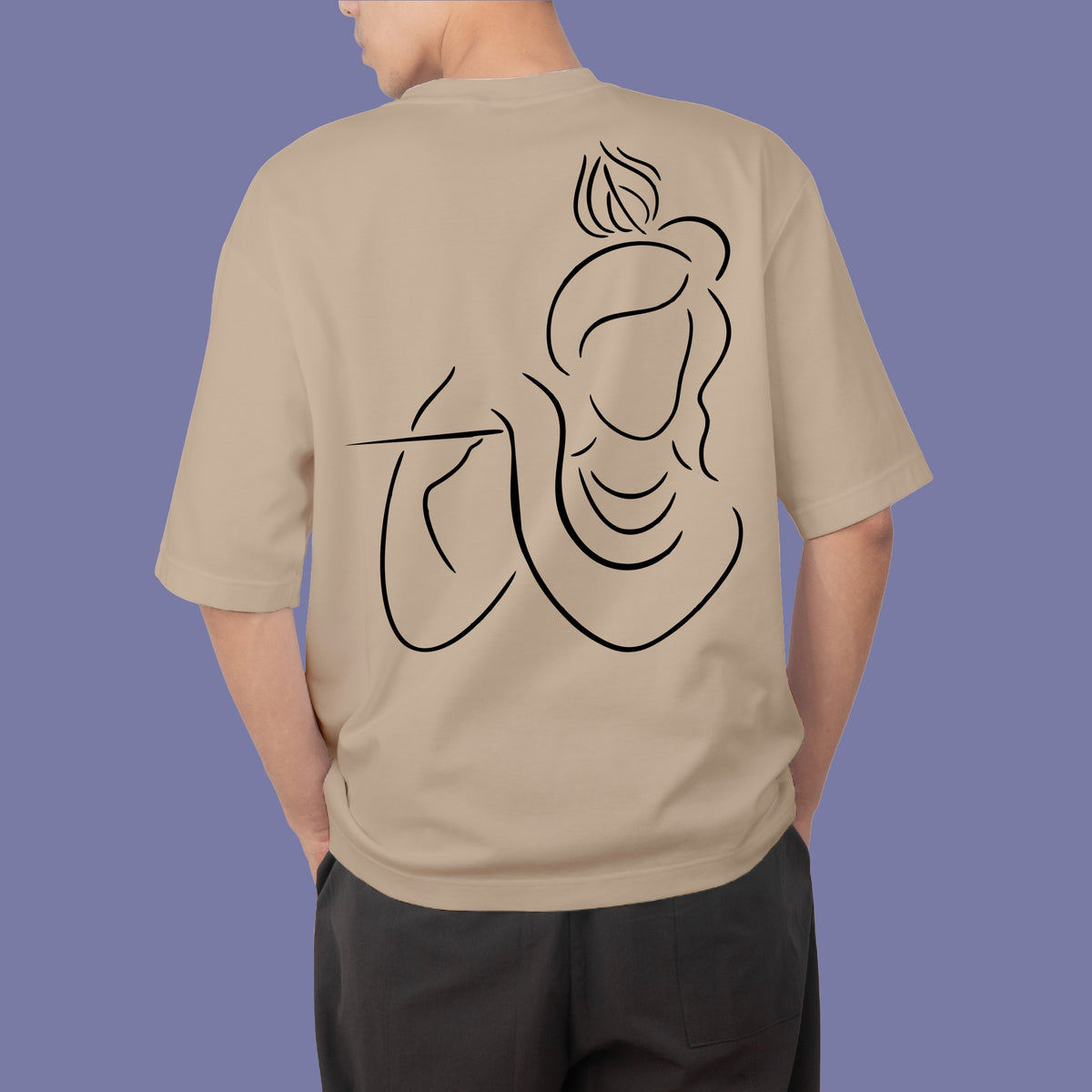 Shree Krishna Oversize T-shirt Buy Online – DeshiDukan T-shirts