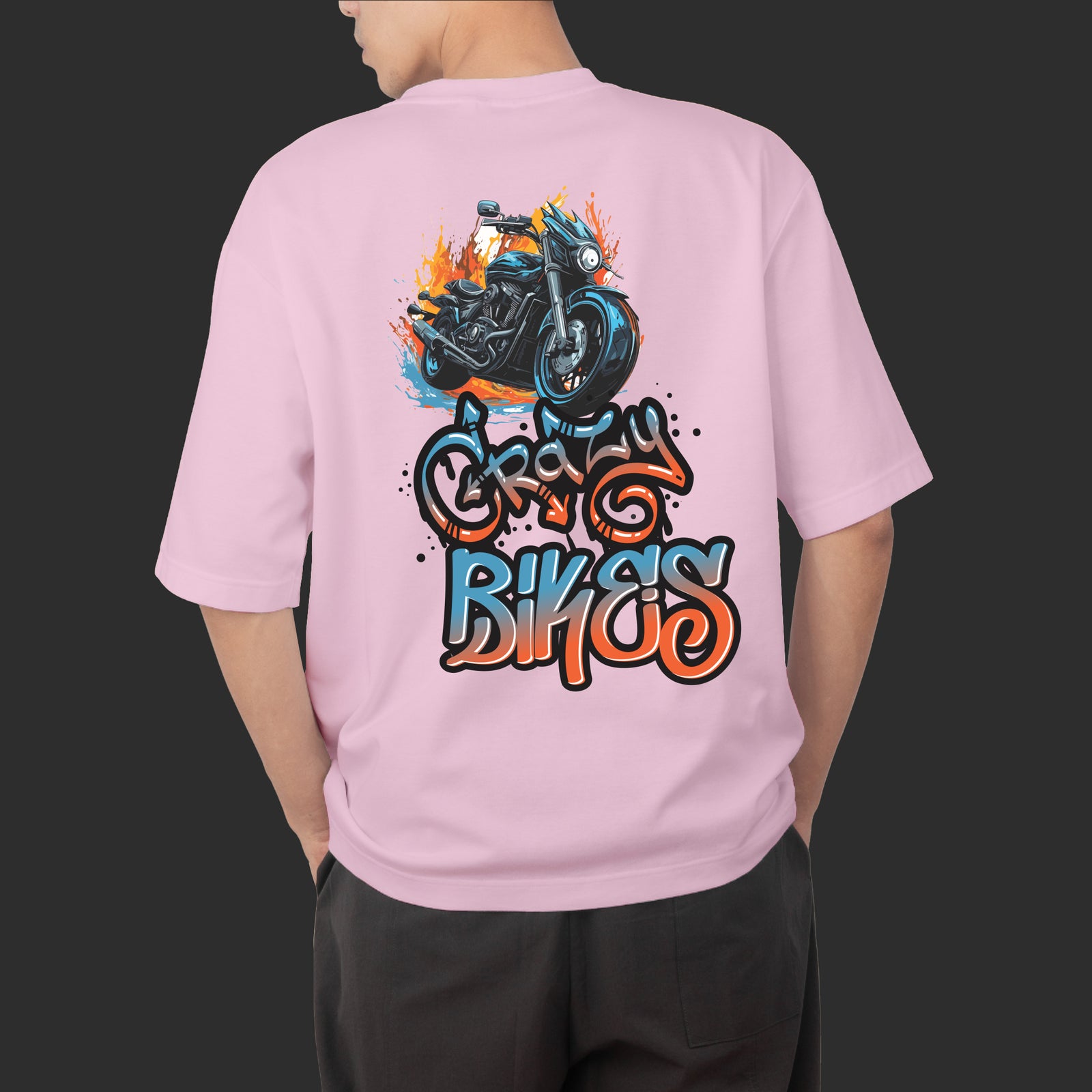 Crazy Bikes Oversize T-shirt