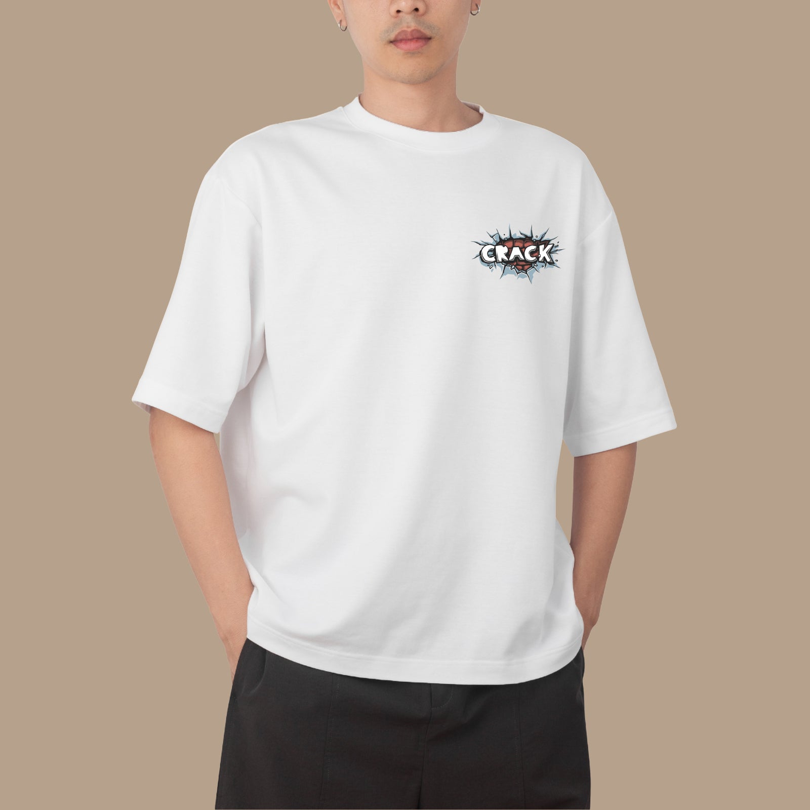 Mind Crack Oversize T-shirt