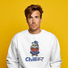 Chillkar White Sweatshirt
