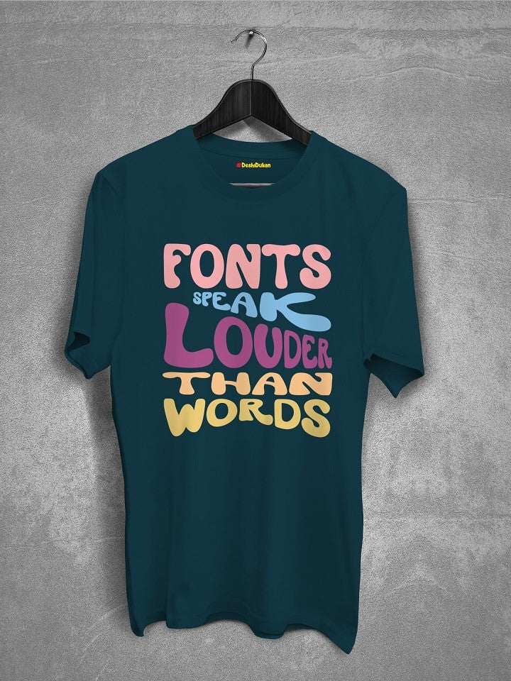 Font Speak T-Shirt