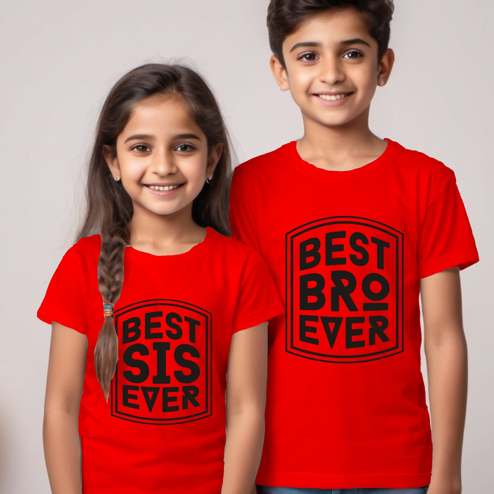 Best Bro and Sis Ever - Sibling T-Shirts