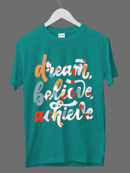 Dream Believe Achieve Youth cotton T-shirt