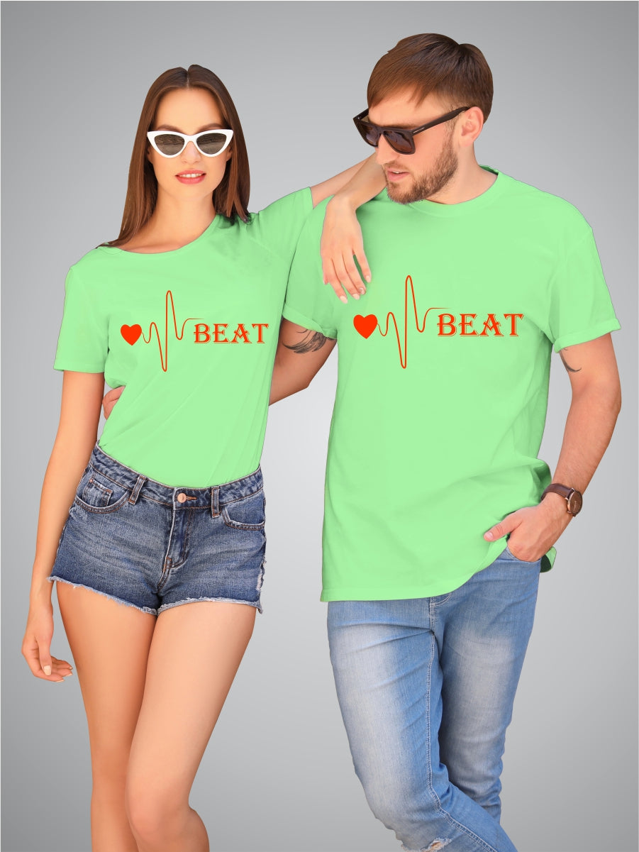 Heart Beat Couple T-shirt