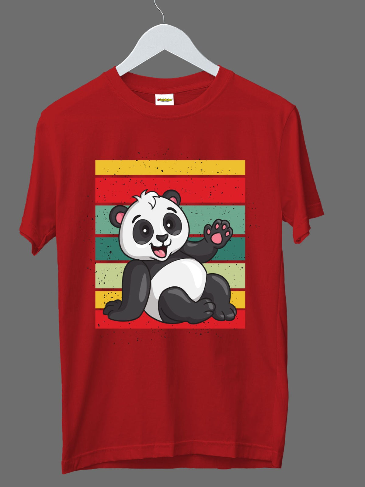 Panda with Smile Youth Cotton T-shirt