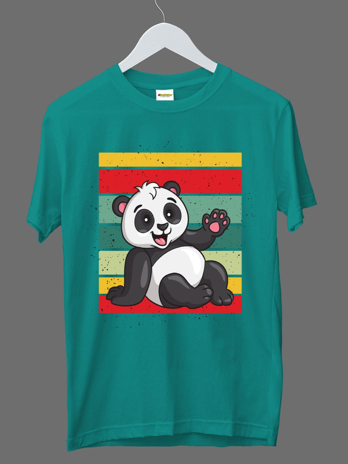 Panda with Smile Youth Cotton T-shirt