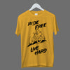 Ride Free Live Hard T-shirt For  Rider Lovers