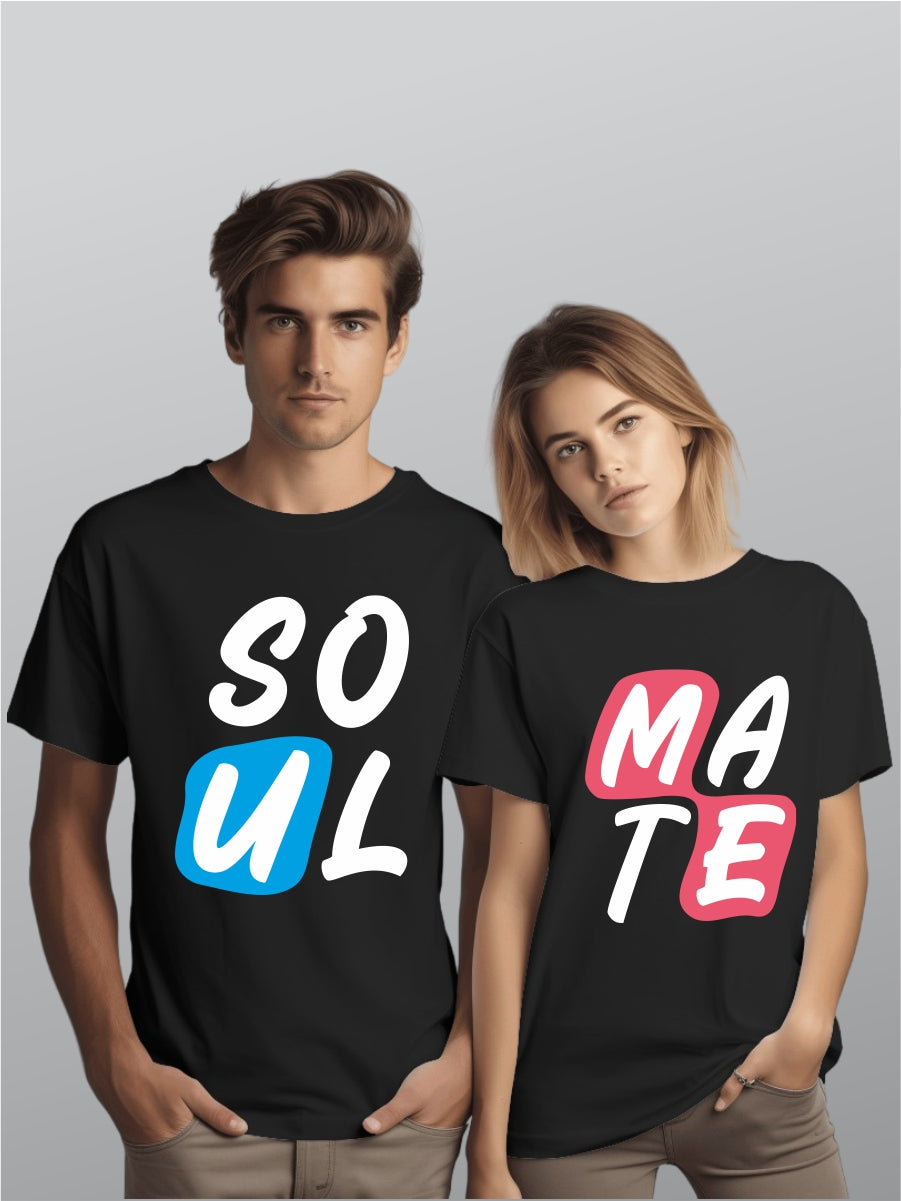 Soul Mate Couple T-Shirts