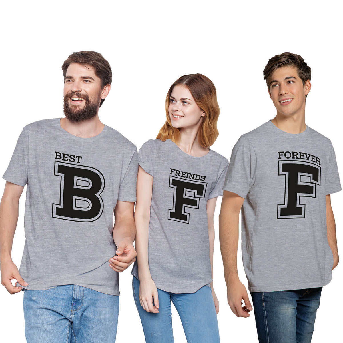 Trio Best Friends Forever Hoodies For Best Friend Hoodies For