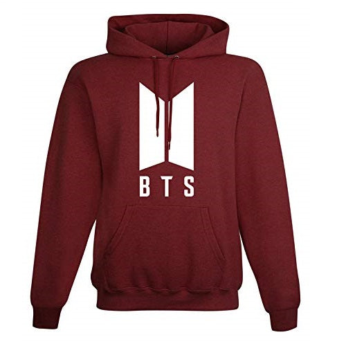 BTS Printed Cotton Hoodies - Unisex Regular Fit