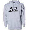 Panda Printed Cotton Hoodies - Unisex Regular Fit