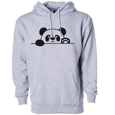 Panda Printed Cotton Hoodies - Unisex Regular Fit