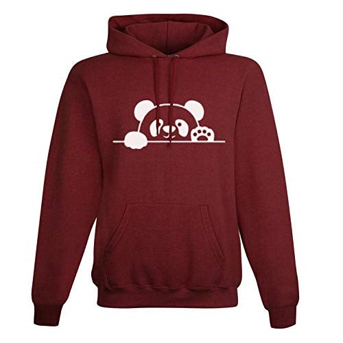 Panda Printed Cotton Hoodies - Unisex Regular Fit