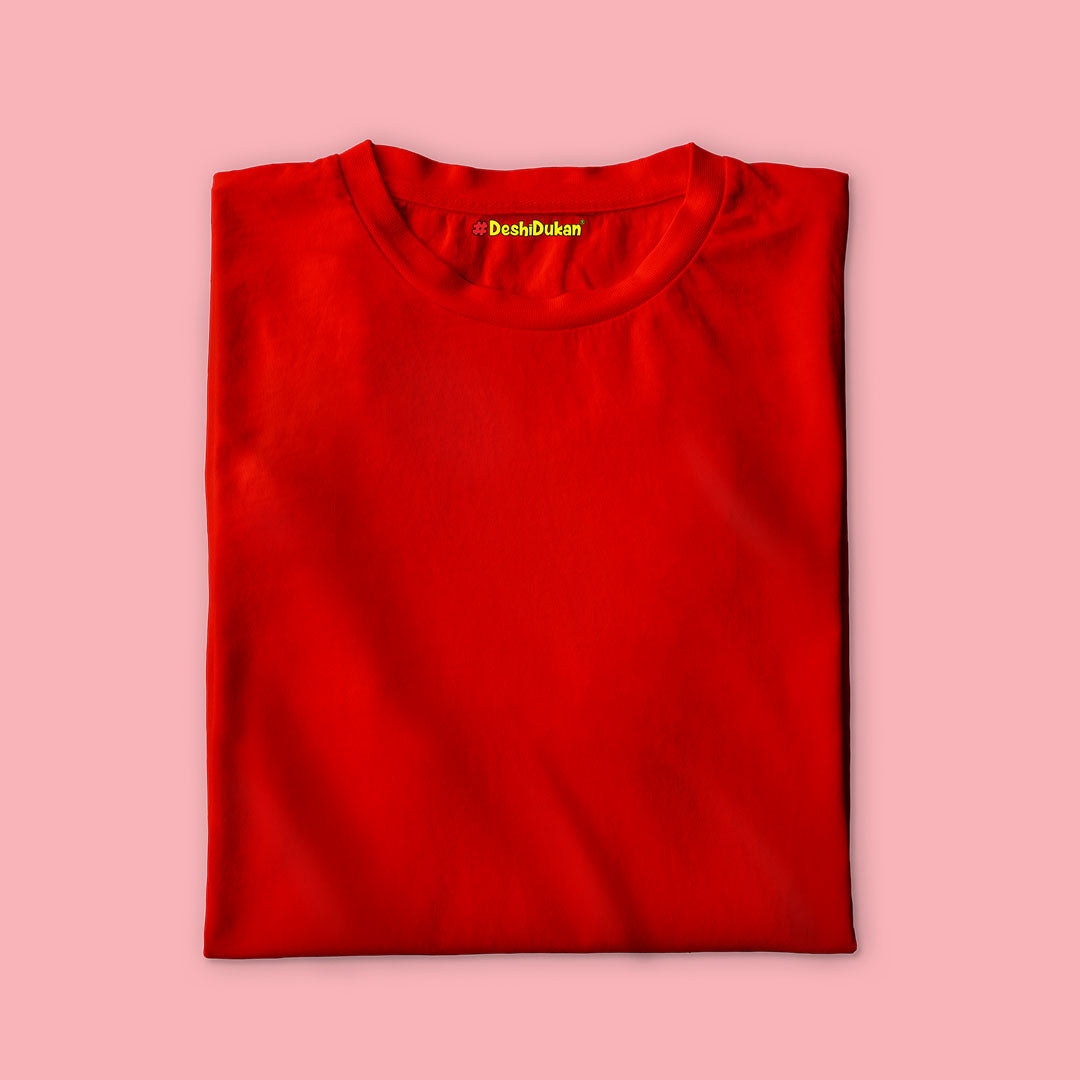 Plain Cotton T-Shirts - Buy Combo Pack Of Two