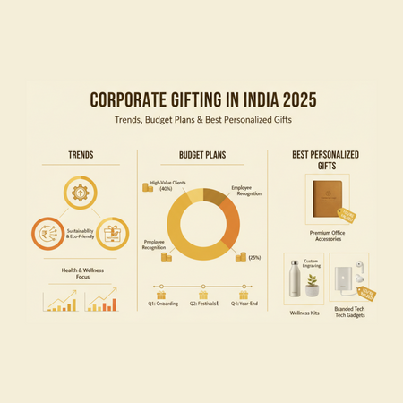 Corporate Gifting in India 2025 — Trends, Budget Plans & Best Personalized Gifts