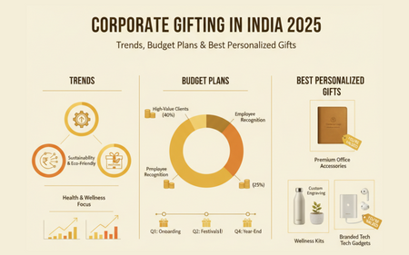 Corporate Gifting in India 2025 — Trends, Budget Plans & Best Personalized Gifts