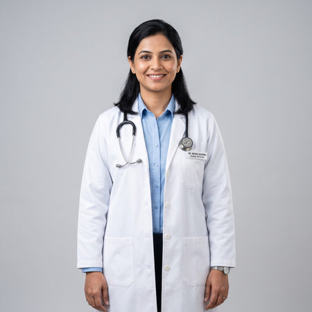 Women's White Doctor Coat