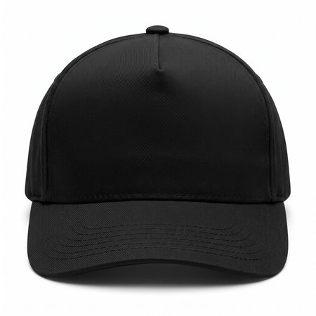 Corporate Black Buckle Cap for Men and Women