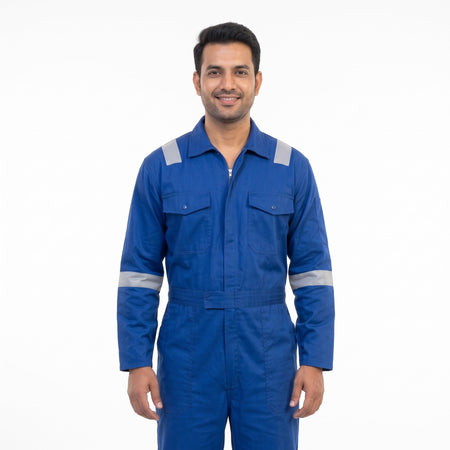 Royal Blue Full-Body Boiler Suit