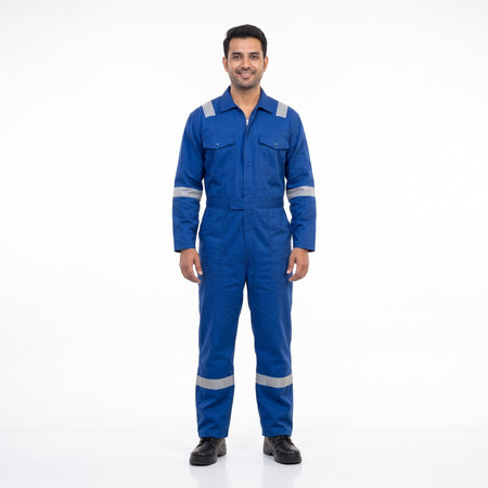 Royal Blue Full-Body Boiler Suit