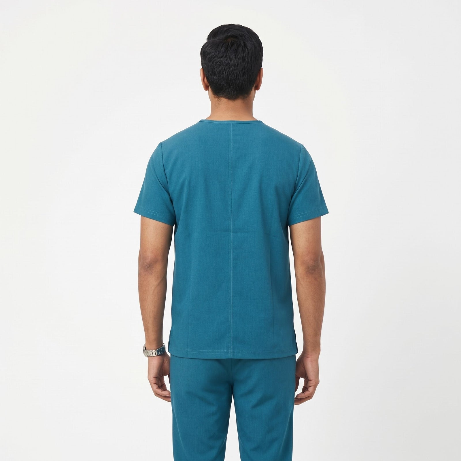 Teal V-Neck Scrub Suit