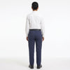 Men & Women White Shirt Navy Blue Trouser Work Uniform Set