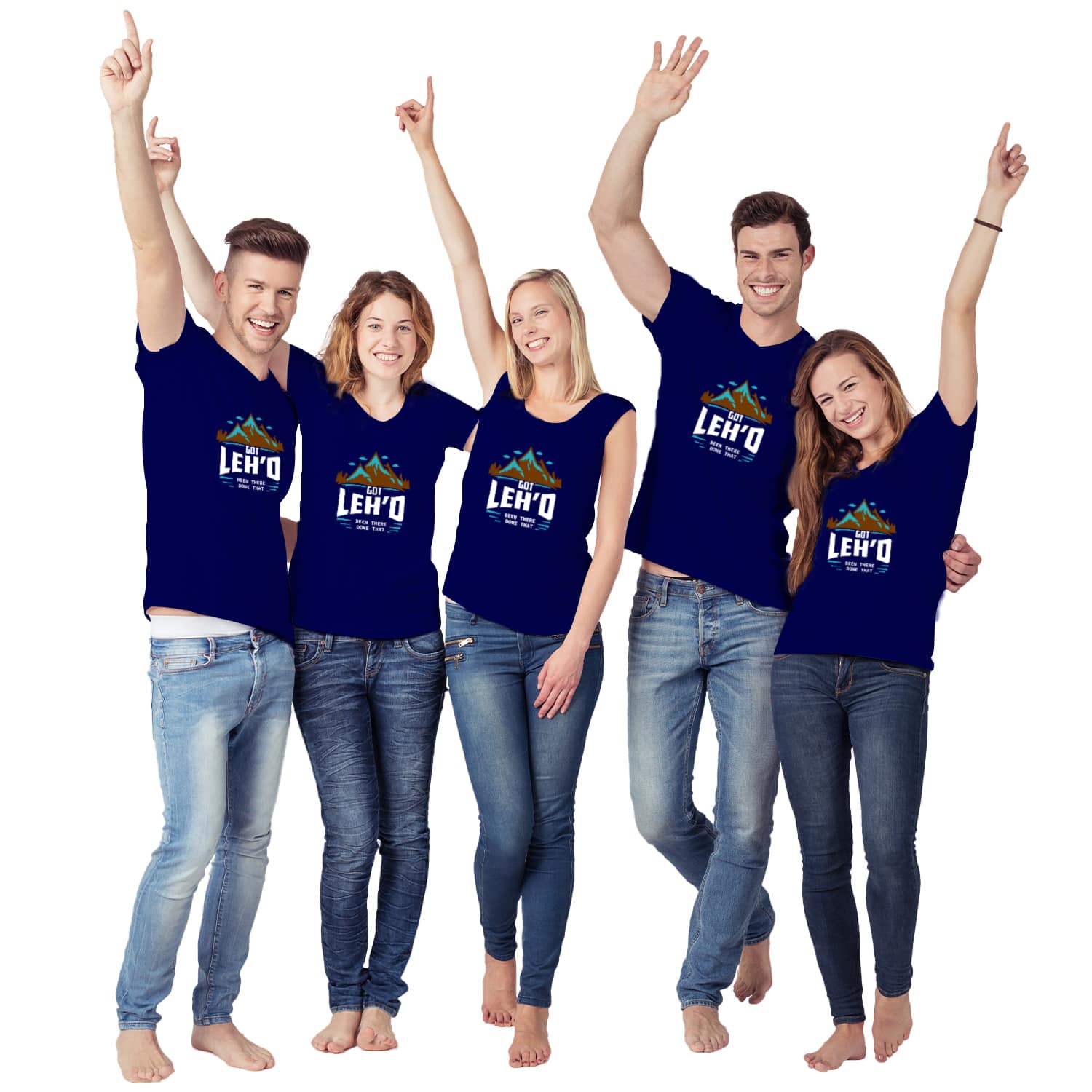 Leh Vacation Theme Group T-shirt