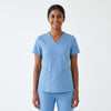 Ceil Blue V-Neck Scrub Suit