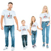 I Love Family Group T-shirt Pack Of 4