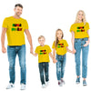 Super Color Full Family  T-shirt Pack Of 4