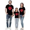 Super awesome Full Family  T-shirt Pack Of 4