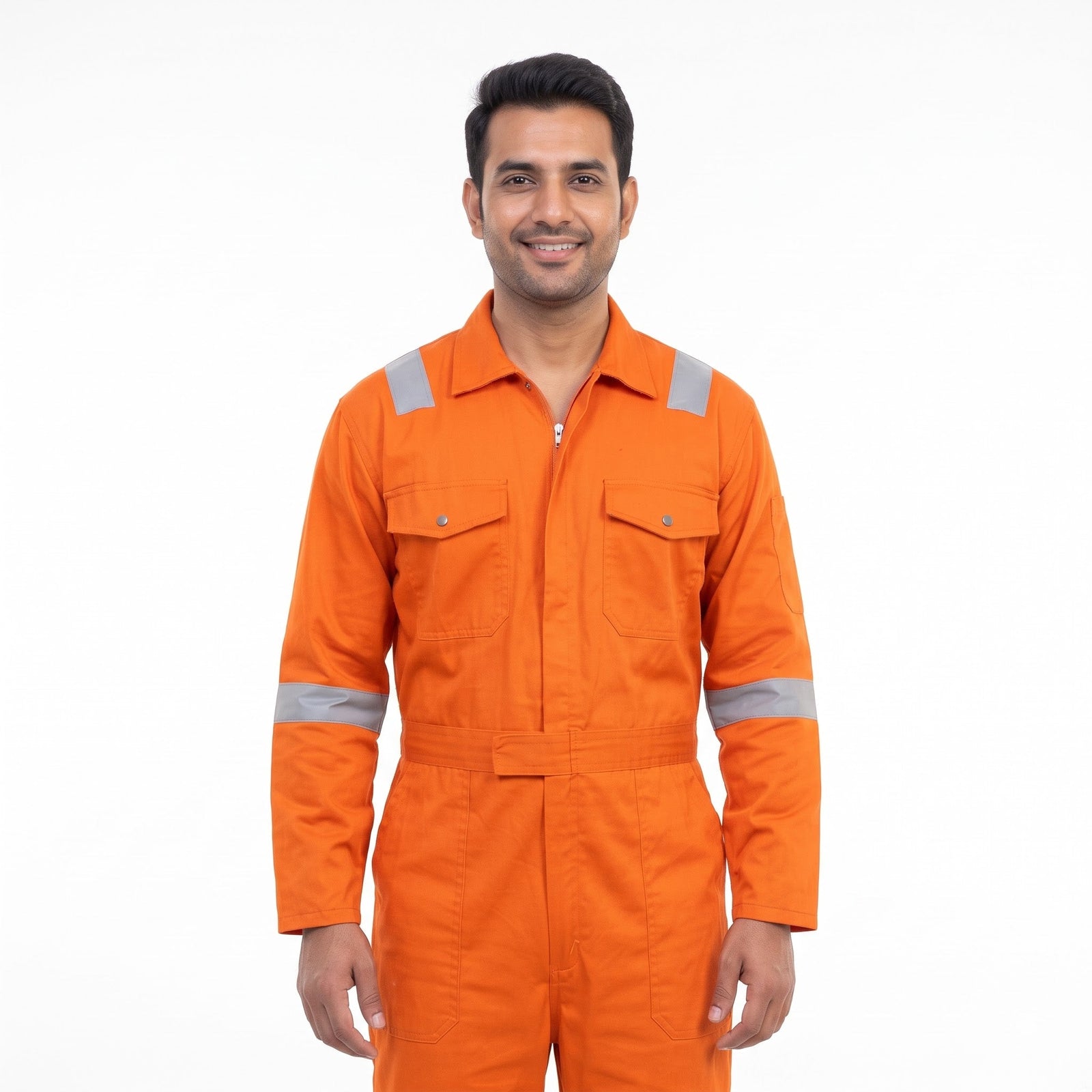 Orange Full-Body Boiler Suit