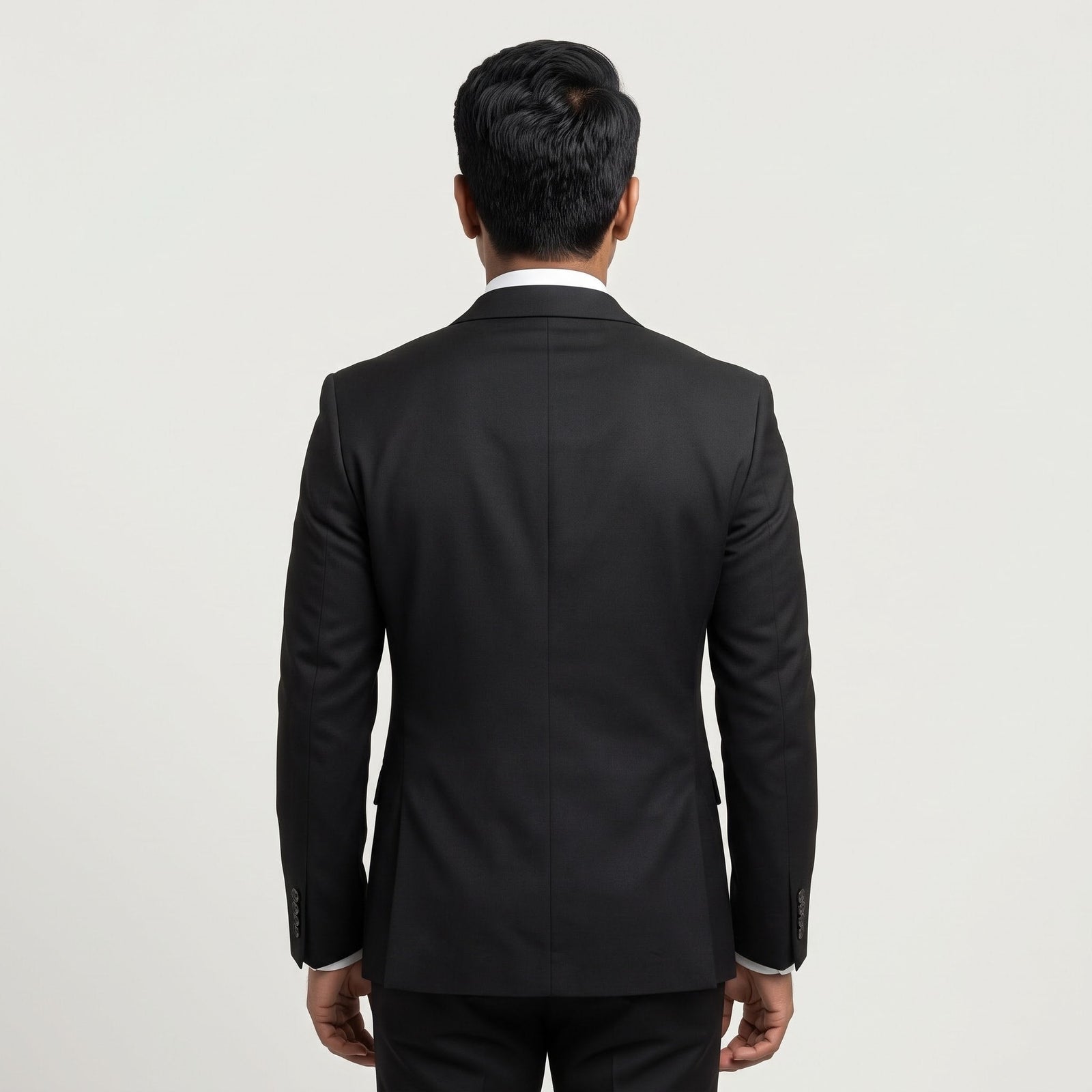 Black Blazer with Tie Restaurant Captain Uniform Set